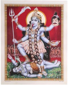 Goddess Kali (Poster Size: 20"X16")