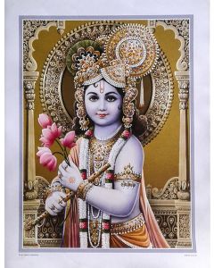 Shri Krishna (Poster Size: 20"X16")