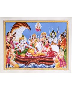 Lord Vishnu (Poster Size: 20"X16")